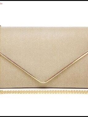 Glittering Clutch Shiny Evening Bag Wedding Handbag Purse
